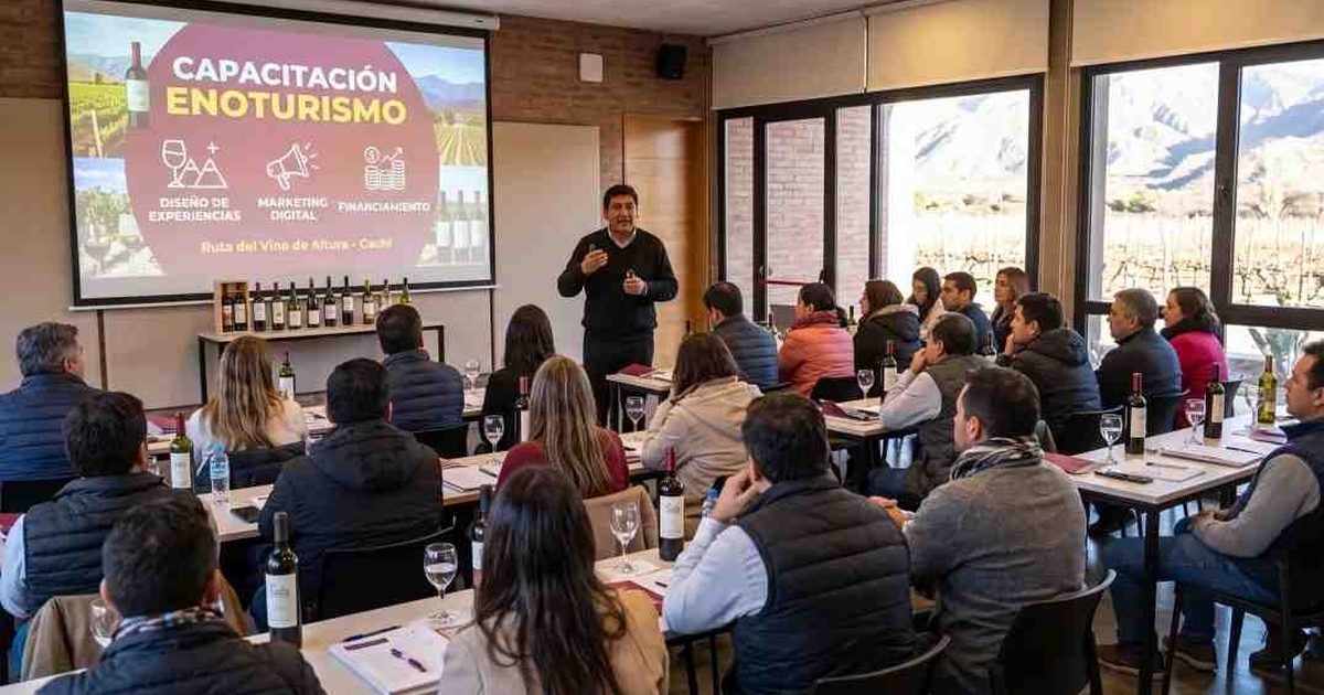 Enoturismo Cachi: Capacitación para emprendedores